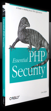 Essential PHP Security Book Cover